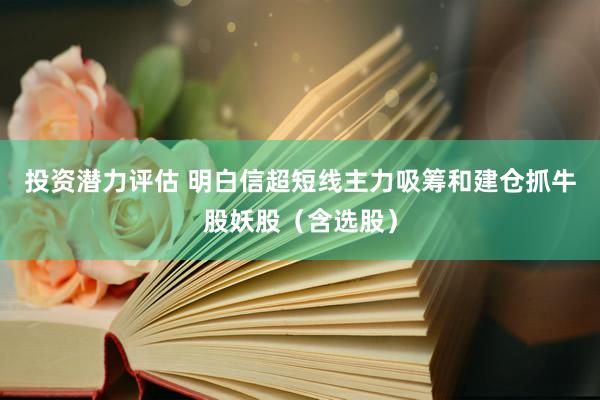 投资潜力评估 明白信超短线主力吸筹和建仓抓牛股妖股（含选股）